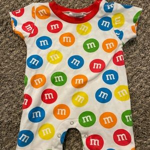 M&M world Onesie 6 month old